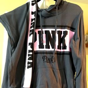 PINK matching hoodie and pants